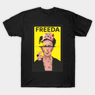 Freeda in Yellow T-Shirt